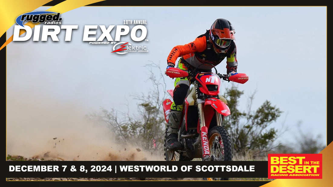 Best in the Desert is riding down to the DIRT EXPO