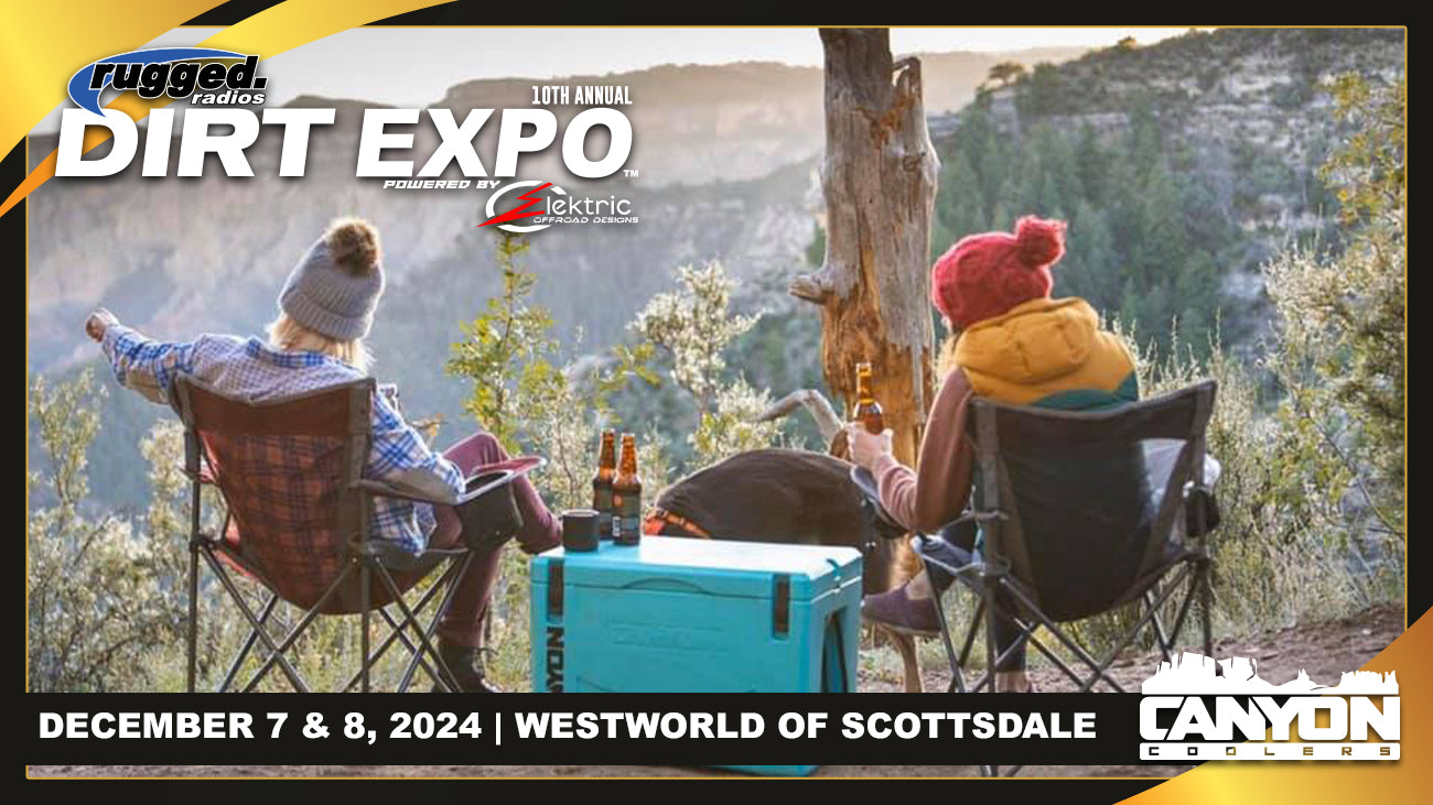 All new Canyon Coolers SWAG BAG for the DIRT EXPO