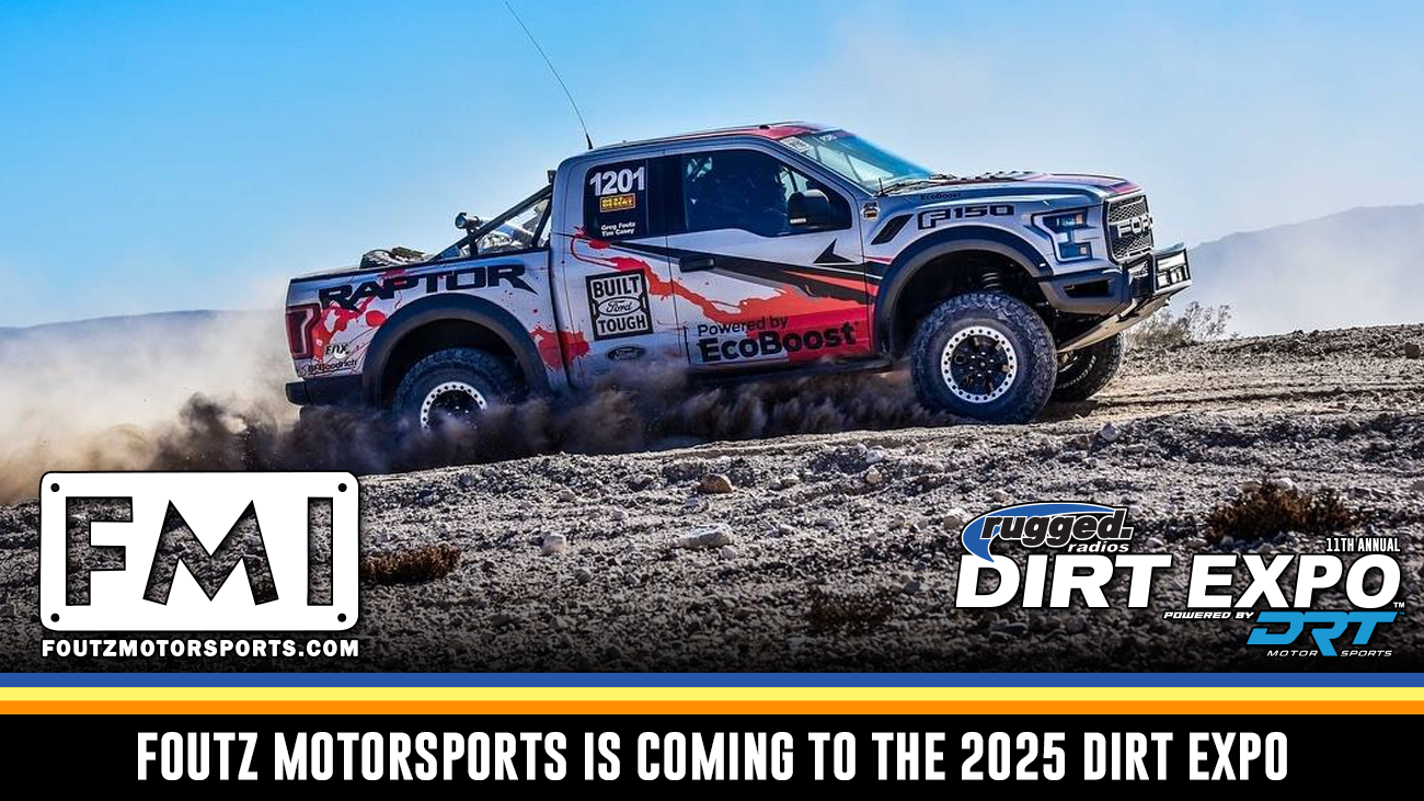 Foutz Motorsports is coming to the Rugged Radios DIRT EXPO Powered by DRT Motorsports