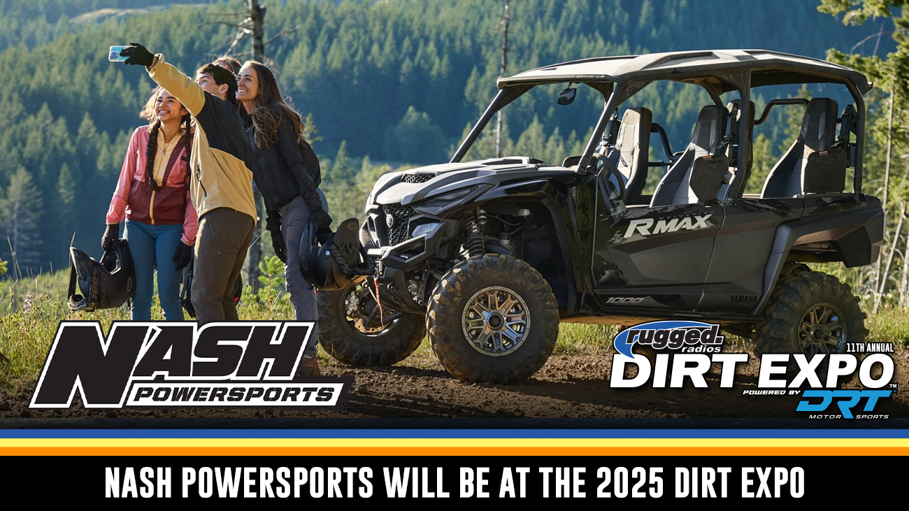 NASH POWERSPORTS Expands Exhibit Footprint at the Rugged Radios DIRT EXPO Powered by DRT Motorsports