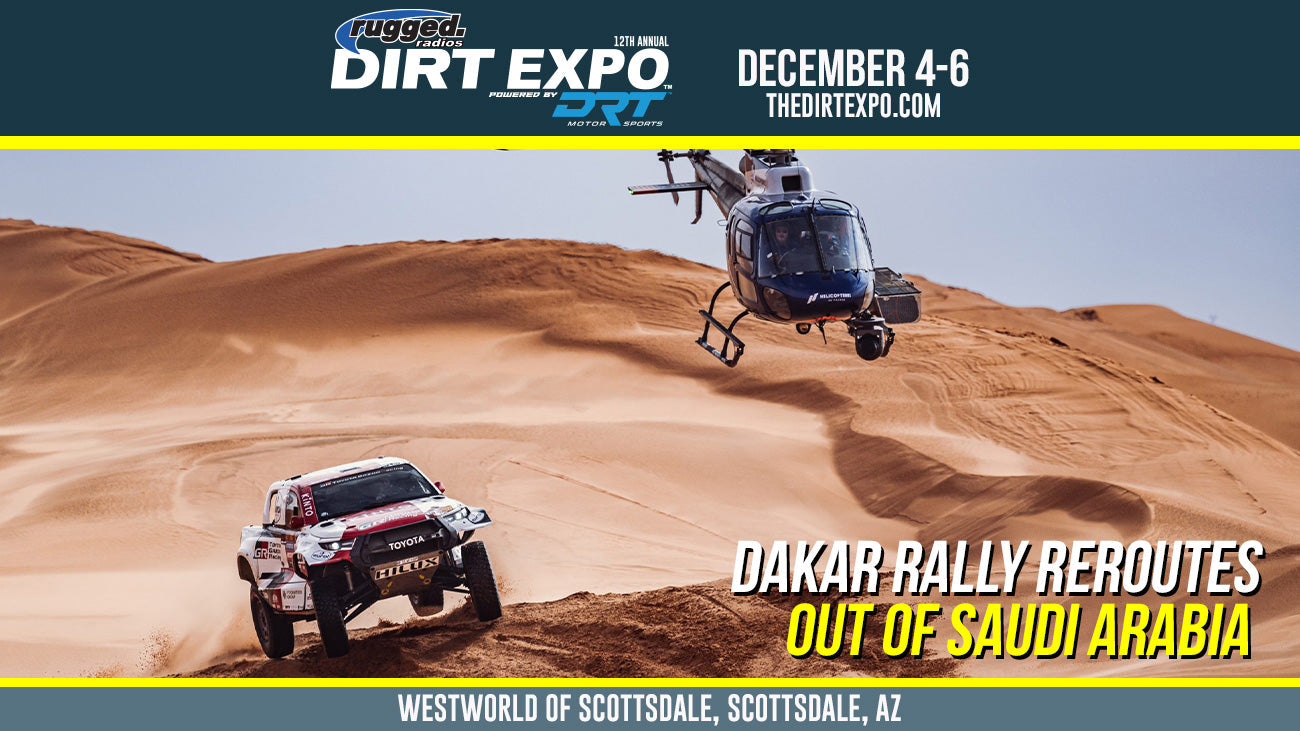 DAKAR RALLY RE-ROUTES 2027 EDITION OUT OF SAUDI ARABIA CITING REGIONAL SECURITY DEVELOPMENTS