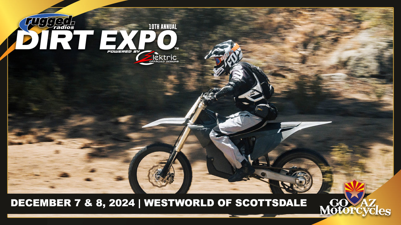 GO AZ Motorcycles is coming to the DIRT EXPO