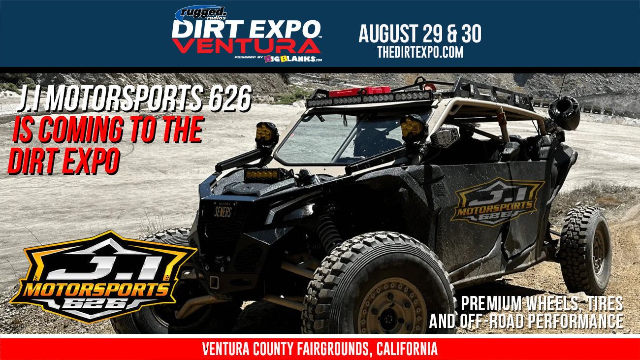 J.I. Motorsports 626 Brings Premium Wheels, Tires and Off-Road Performance to THE DIRT EXPO Ventura
