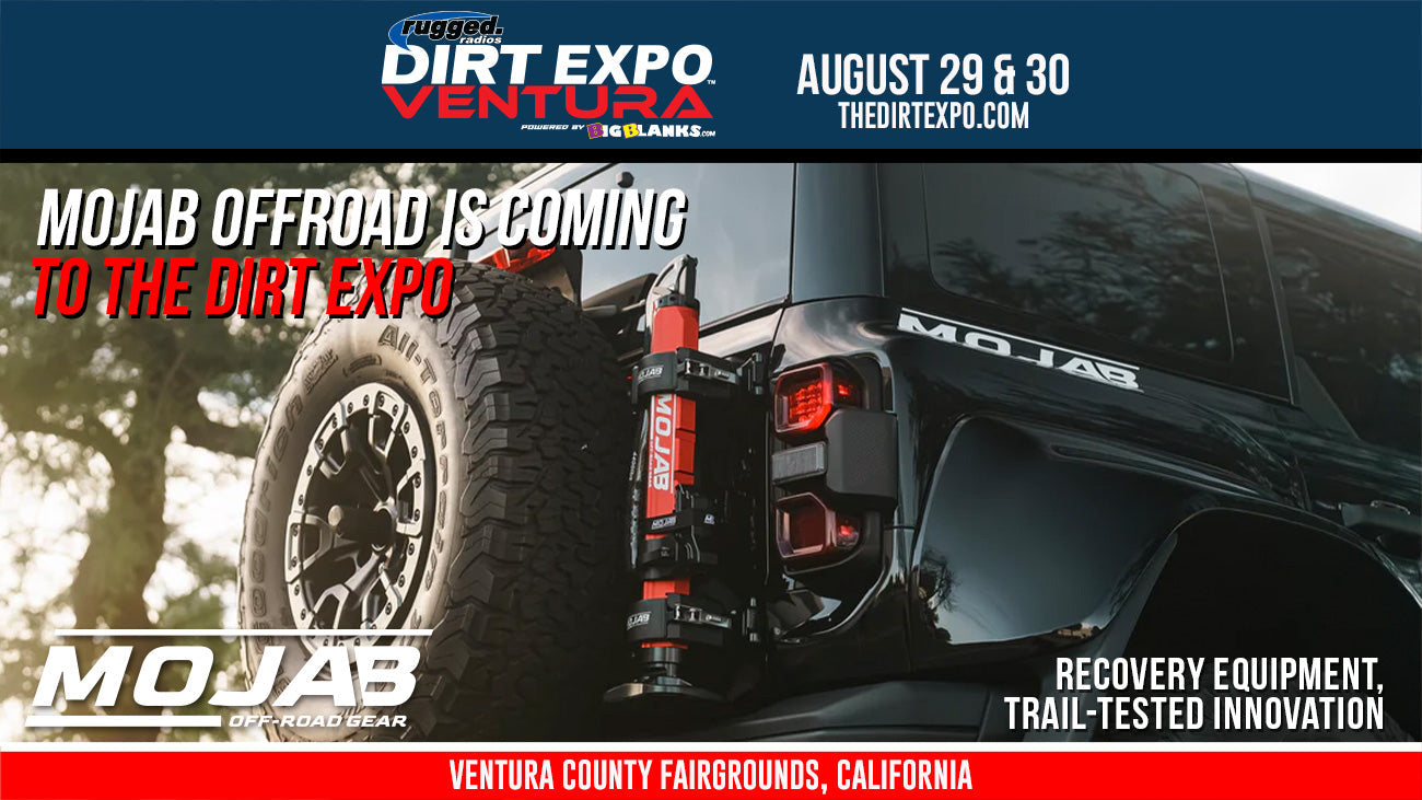 Mojab Off-Road Brings Premium Recovery Gear and Trail-Tested Innovation to THE DIRT EXPO Ventura